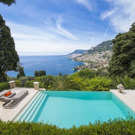 Luxurious Villa Overlooking Monaco 로퀴에브륀캡마르탱 외부 사진