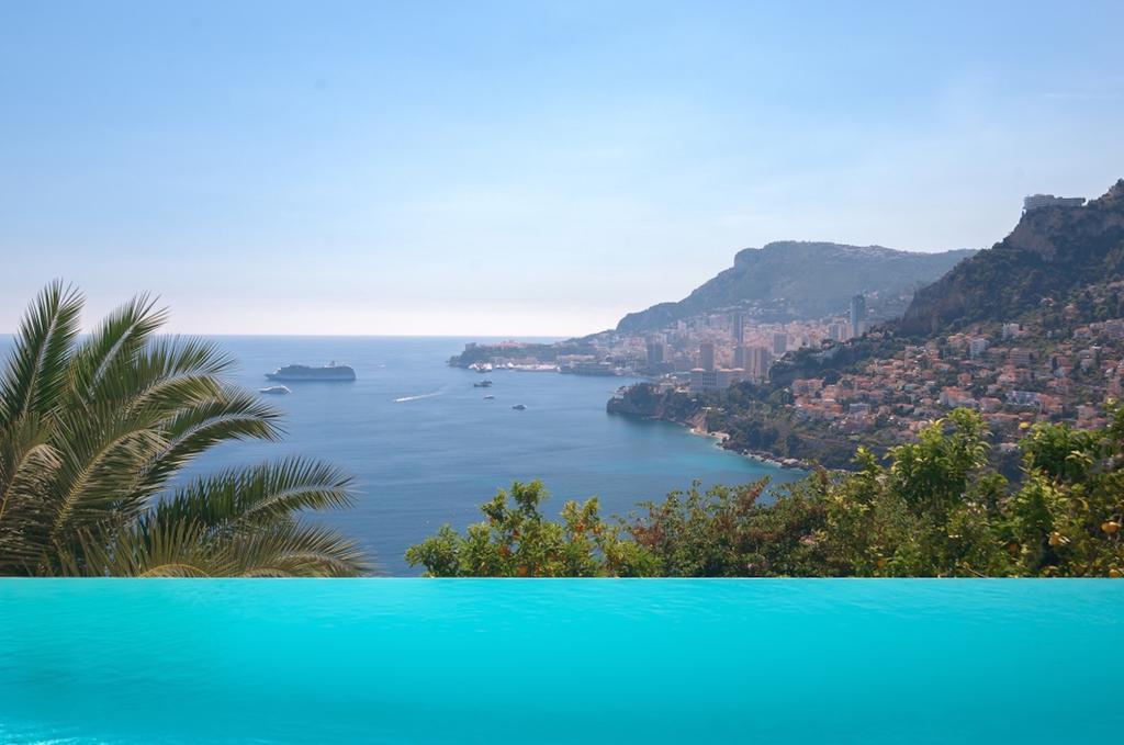 Luxurious Villa Overlooking Monaco 로퀴에브륀캡마르탱 외부 사진