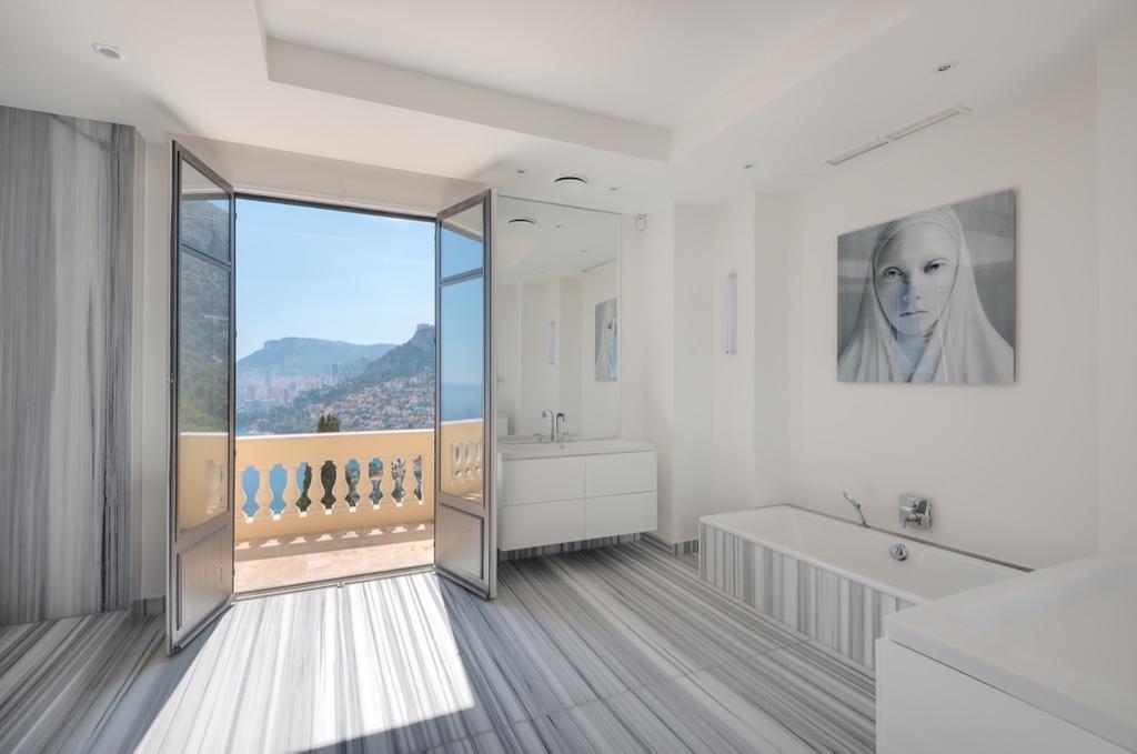 Luxurious Villa Overlooking Monaco 로퀴에브륀캡마르탱 외부 사진