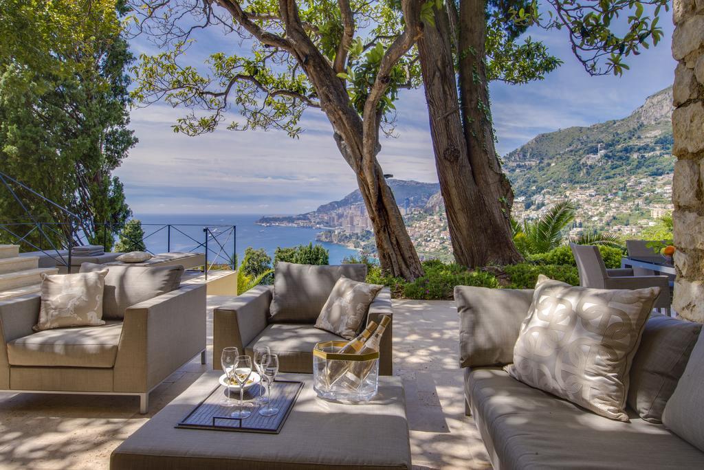 Luxurious Villa Overlooking Monaco 로퀴에브륀캡마르탱 외부 사진