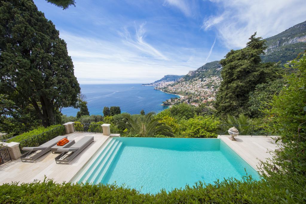 Luxurious Villa Overlooking Monaco 로퀴에브륀캡마르탱 외부 사진